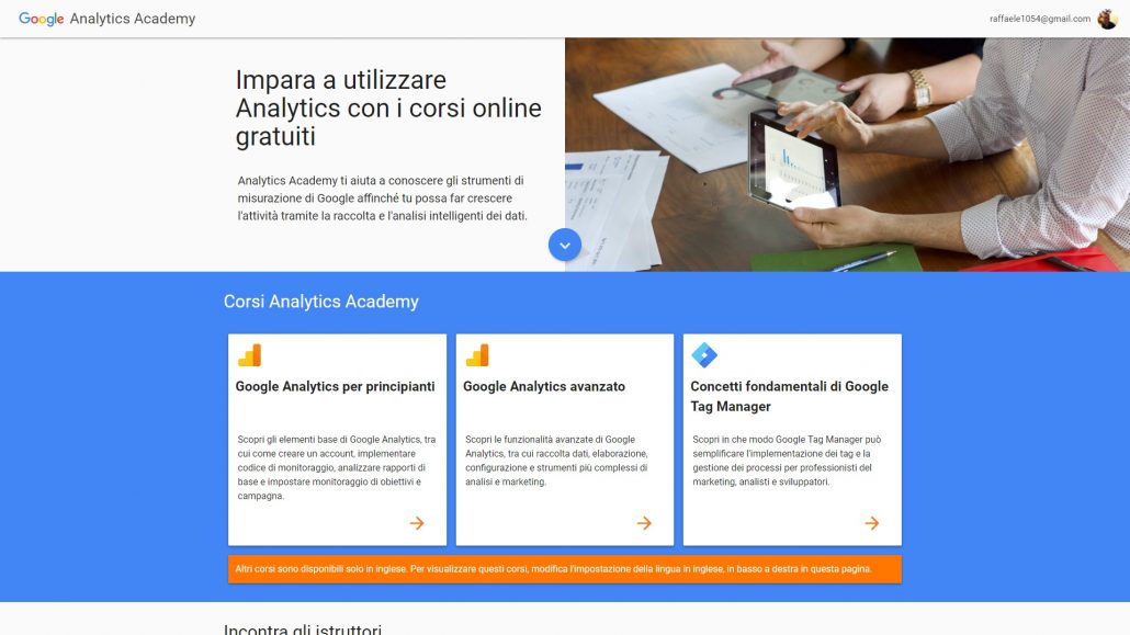Google Analitycs Academy