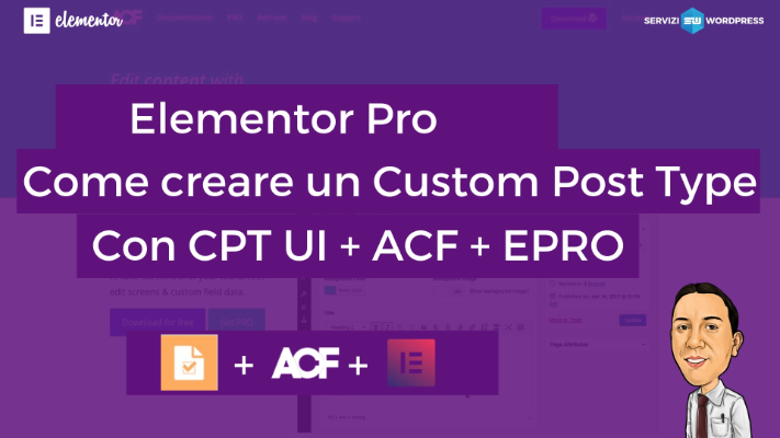 Elementor Pro Custom Post type ACF