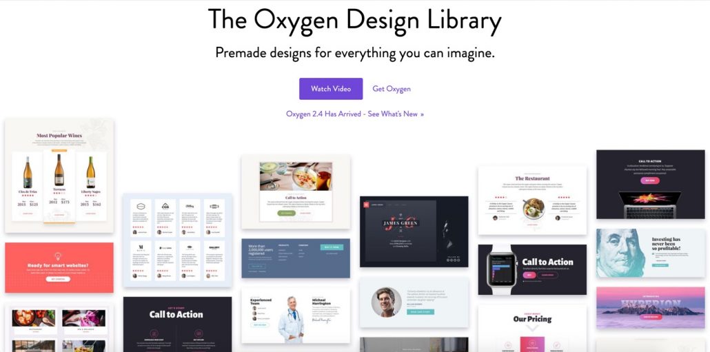 Oxygen design library