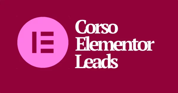 Corso Elementor Leads